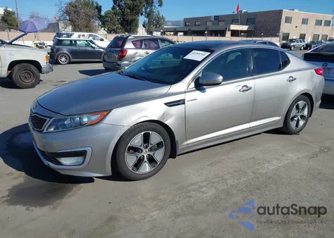 2013 Kia Optima Hybrid Ex z USA, uszkodzony, nr VIN KNAGM4AD0D5057591
